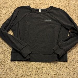Lululemon Athletica Dark Gray Sweatshirt